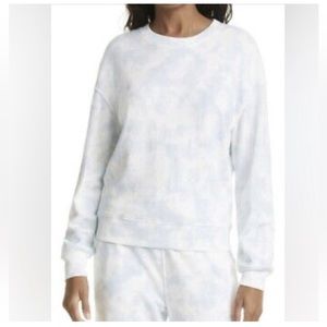 Rails Ramona Tie Dye Cotton Blend Sweater In Light Blue Tie Sz Small NWT